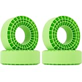 INJORA Silicone Rubber Inserts for 132-134mm (5.25" OD) 2.2" Tires, GN