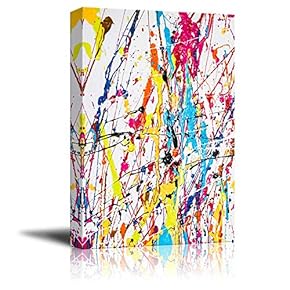 Paint Splatter Home Deoration Wall Decor