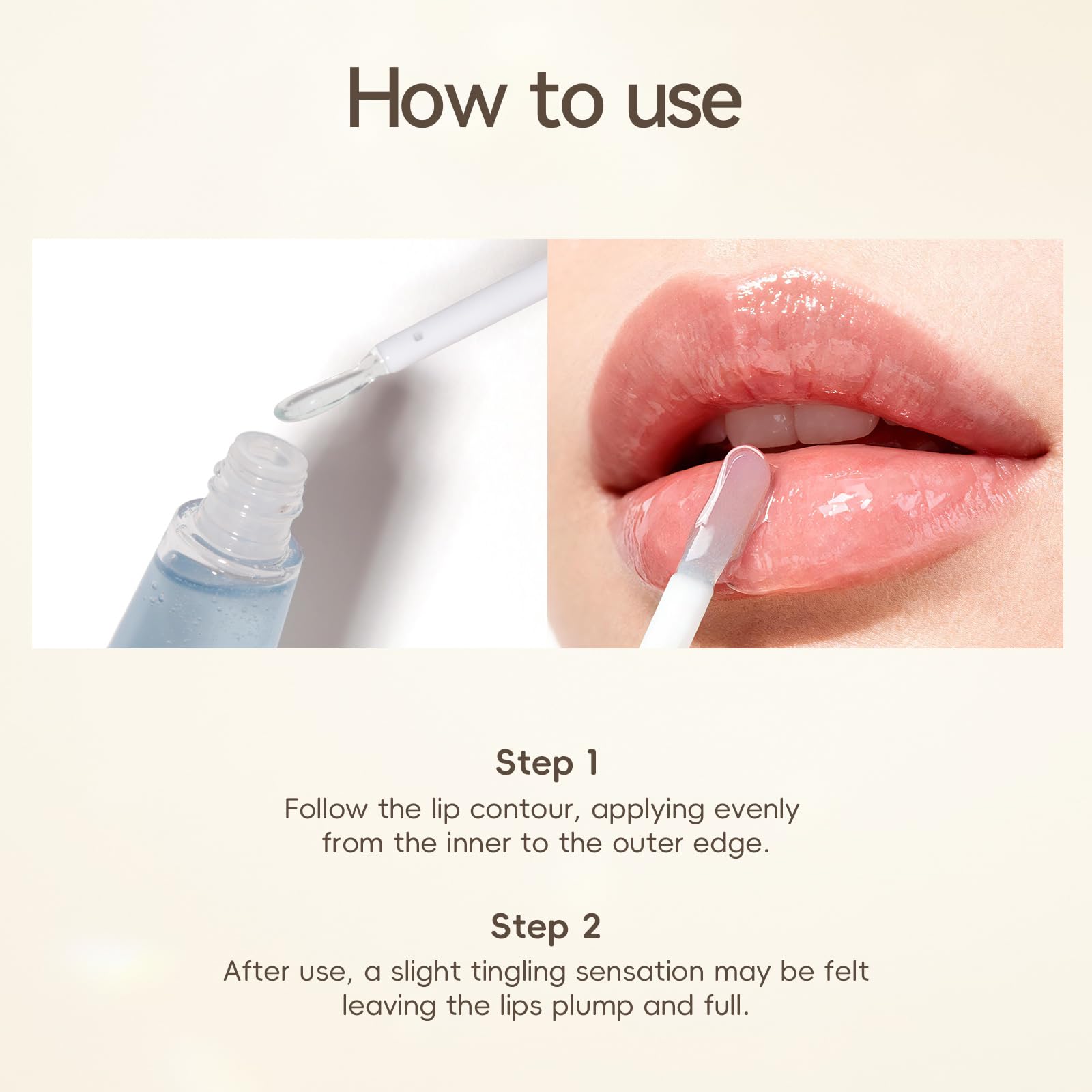 KISSIO PLUMP Lippenfüller,9 ml,maximale Fülle mit Ingwer und Peptiden,extremer Lippenfüller,feuchtigkeitsspendend, Lippenauffüllung,Lippenkonturpflege,Lipgloss,Expert 7