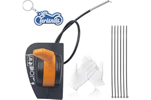 Terisnds GY21983 Throttle Choke Cable Replacement for John Deere D110 D100 D120 D105 107S X145 X125 X115R X105 Replace GY2130