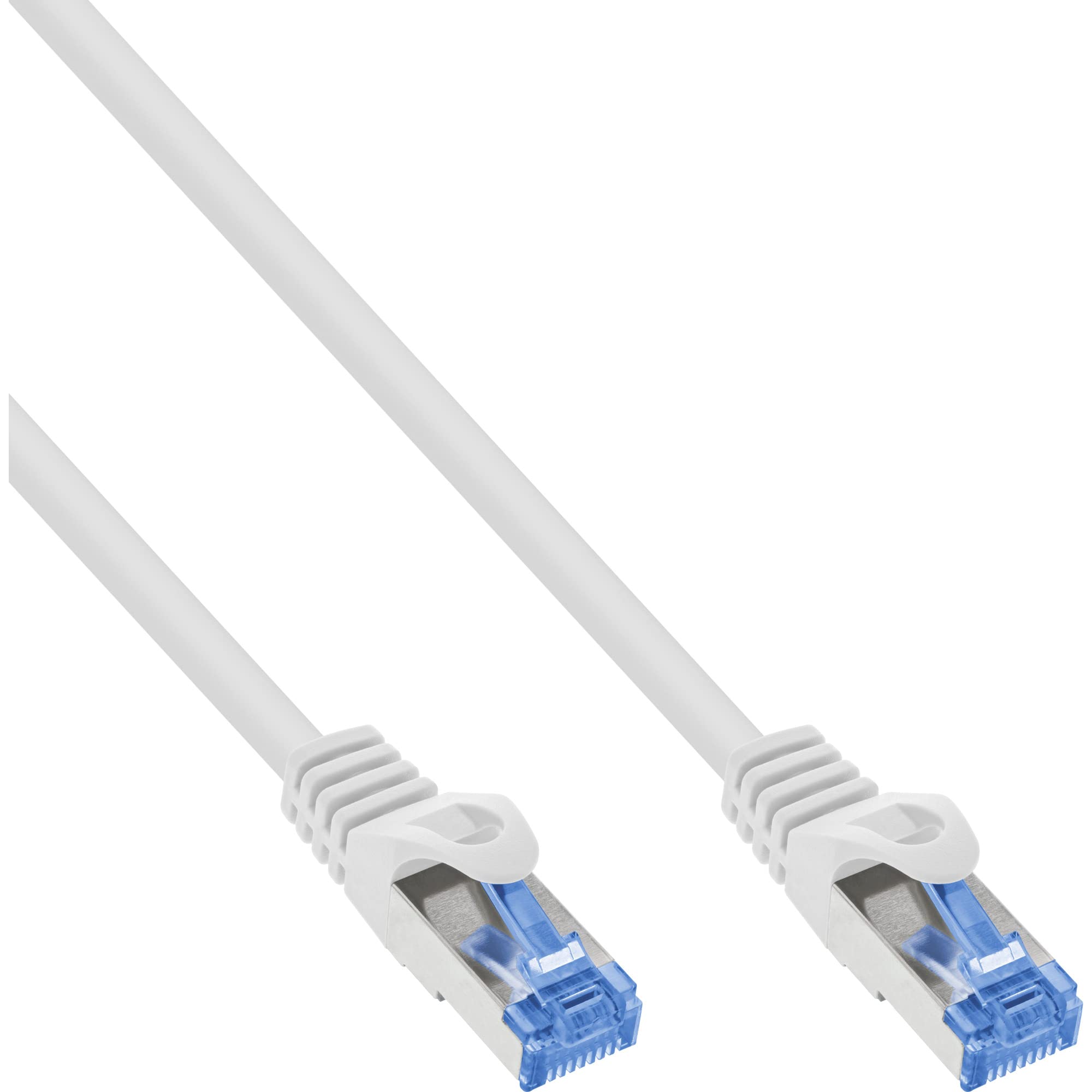 InLine® Patch Cable Cat.6A S/FTP TPE Flexible White 7.5 m