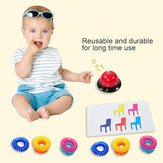 Reusable Matching Game Toy, Intelligent Finger Ring Toy