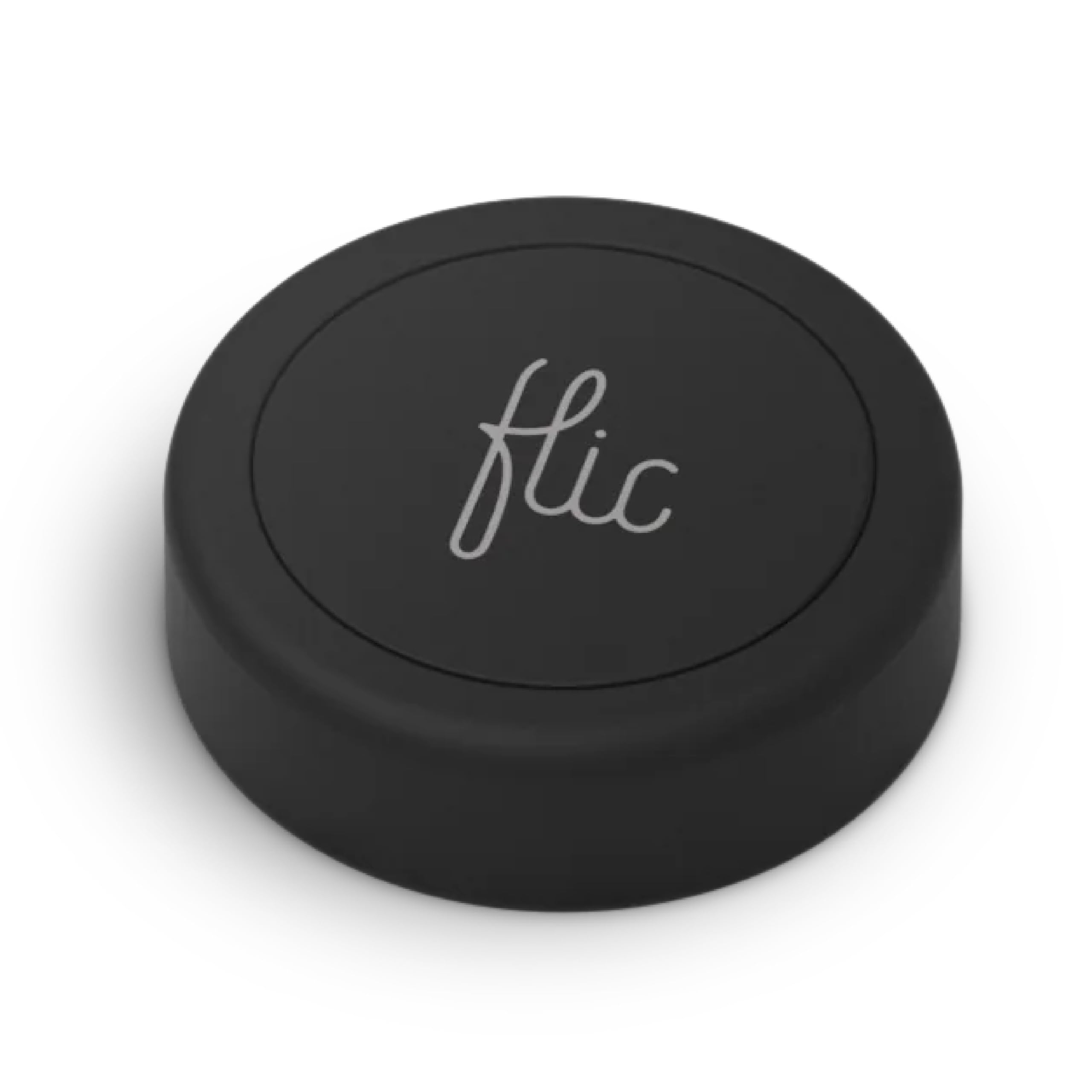 Flic Smart Button Black – 1 Pack. Control Lights, Music & More with Push, Double Push, or Hold. Works with Alexa, HomeKit, Matter. Setup via Flic App for iOS & Android. Bluetooth & WiFi Required.
