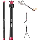 Manbily Gimbal Extension Pole Aluminium Tripod Centre Column Extension Rod 1/4" Thread 2 Section Tube for DJI OSMO Mobile 2 Z
