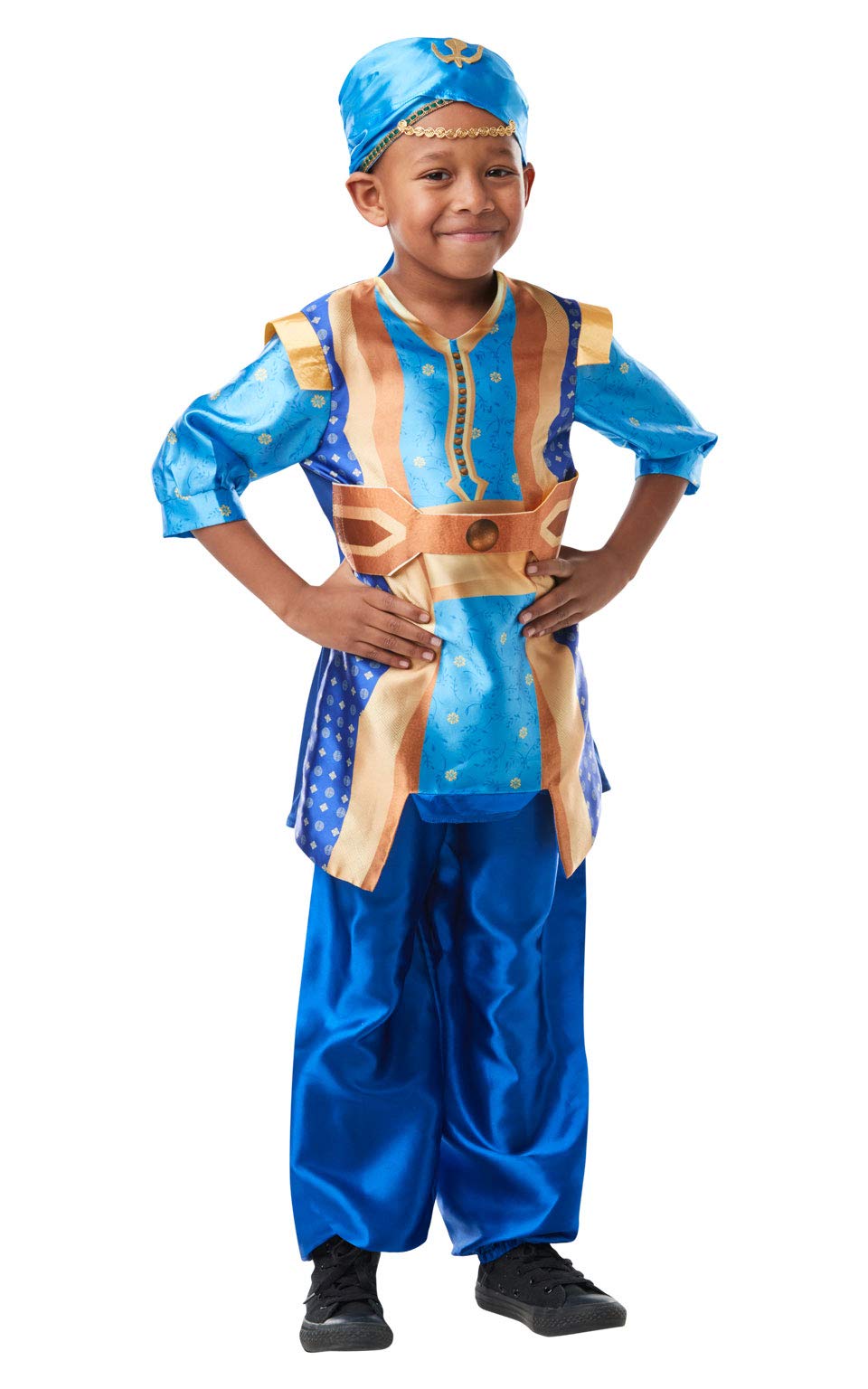 Rubie's Official Disney Live Action Aladdin, Genie Childs Costume, Size Medium - Age 5-6 Years