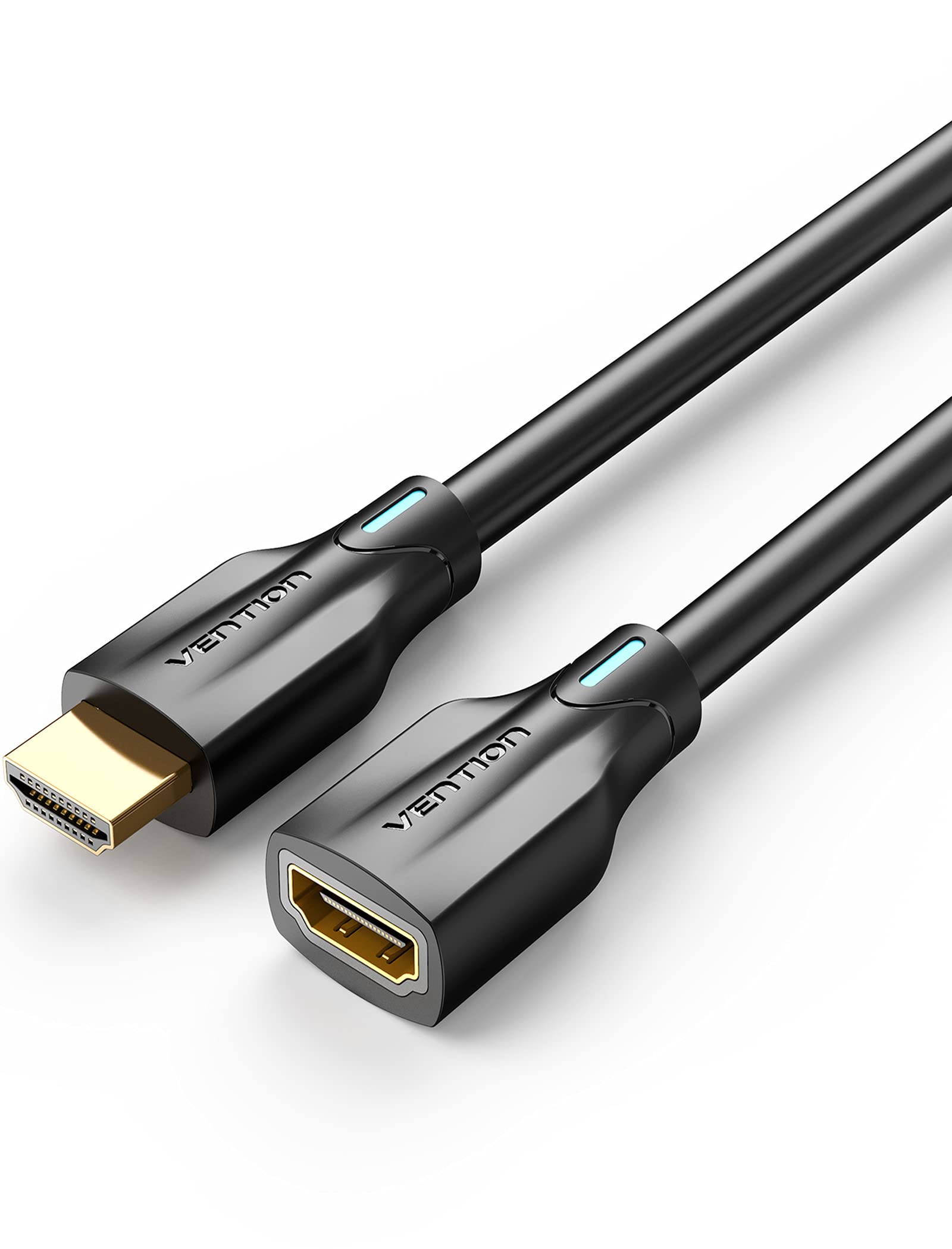 VENTION HDMI Extender 1m 8K 60Hz 4K 120Hz HDMI Extension Cable High Speed Male to Female Lead Support HDMI2.1, 3D, HDR, ARC Compatible with TV Roku Laptop Xbox Blu-Ray PS5/PS4 Switch — image 1