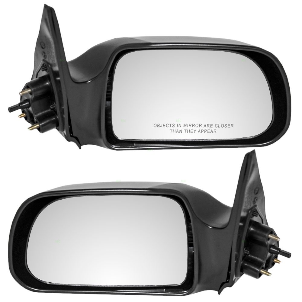 Driver and Passenger Manual Remote Side View Mirror