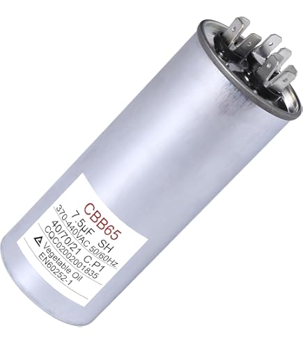 GE Genteq Round Capacitor 15 uf MFD 440 Volt Z97F9445