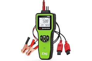 JDIAG Universal Fuel Injector Tester Cleaner Kit - 4 Preset & 1 Custom Mode, Test 2 Injectors Simultaneously, DIY Cleaning Tools with Dedicated Fuel Injector Connectors, 12V/5V Output Power