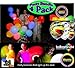 illooms Solid & Marble Light Up LED Balloons 5 Pack Party Pack Bundle - 4 Pack (20 Balloons Total)