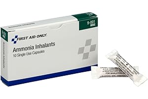 PAC-KIT First Aid Only Ammonia Inhalants (Pack of 10)