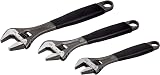 Bahco Bacho Alloy Steel Adjustable Wrench Set 3-Piece 9070/71/72 view 1