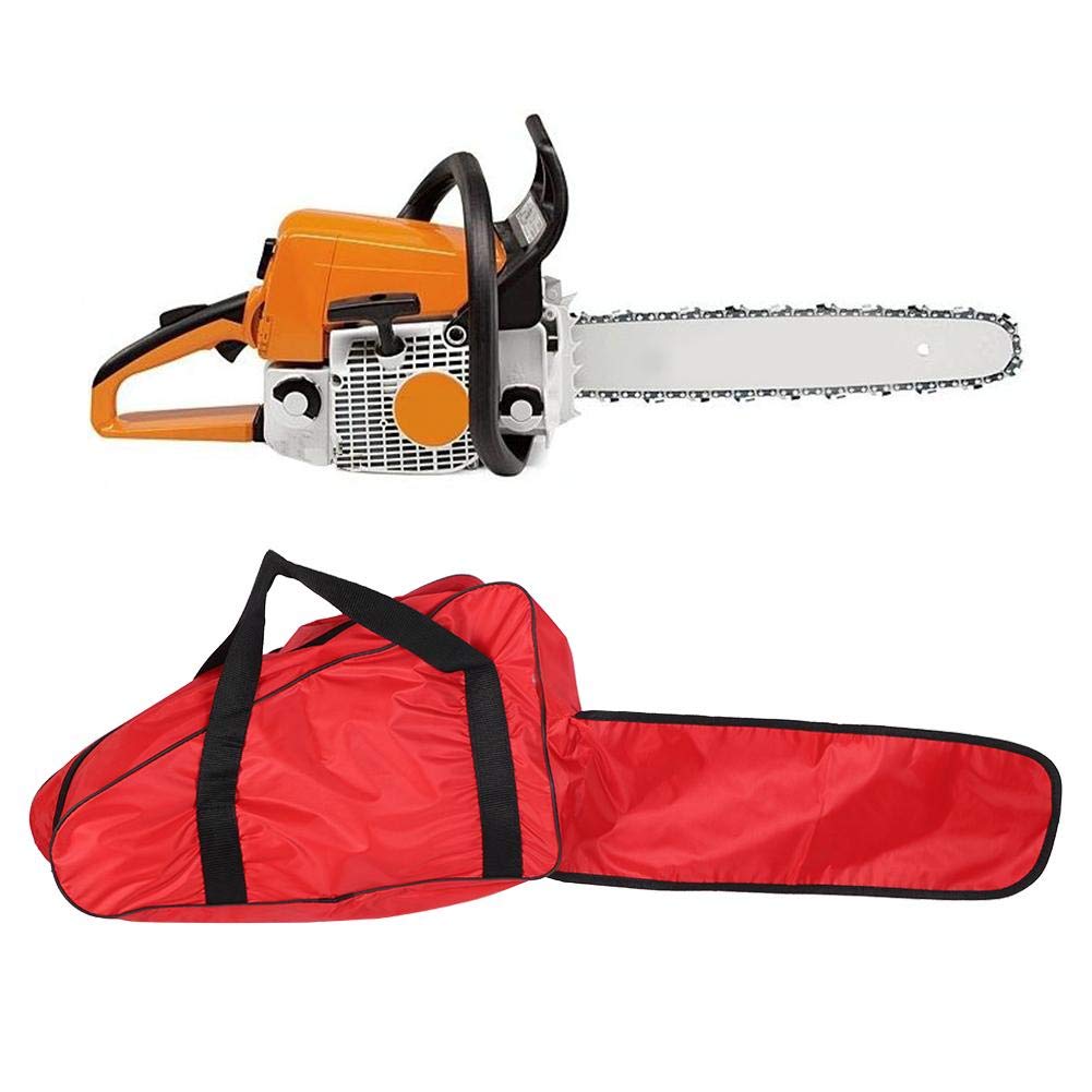 Chainsaw Bag,Oxford Fabric Electric Saw Storage Case Carrying Bag with Zip for 12in 14in 16in Chain Saw
