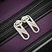 American Tourister Fieldbrook XLT Softside Upright Luggage, Purple/Black, 4-Piece Set (BB/DF/21/25)