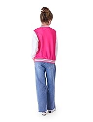 Disney Minnie Mouse Toddler Girls Varsity Bomber