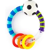 Sassy Ring Rattle | Developmental Baby Toy for Early Learning | High Contrast | For Ages Newborn and Up