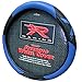 Plasticolor Blue R Racing Velocity Style Steering Wheel Cover
