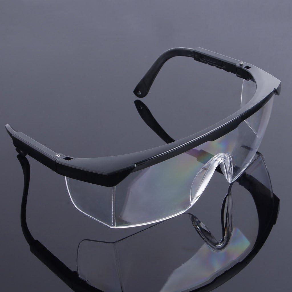 Lunettes De Protection Beauté En TPU – Pour épilation, IPL, Soins Du Visage – Blanche Avec Sac De Rangement
