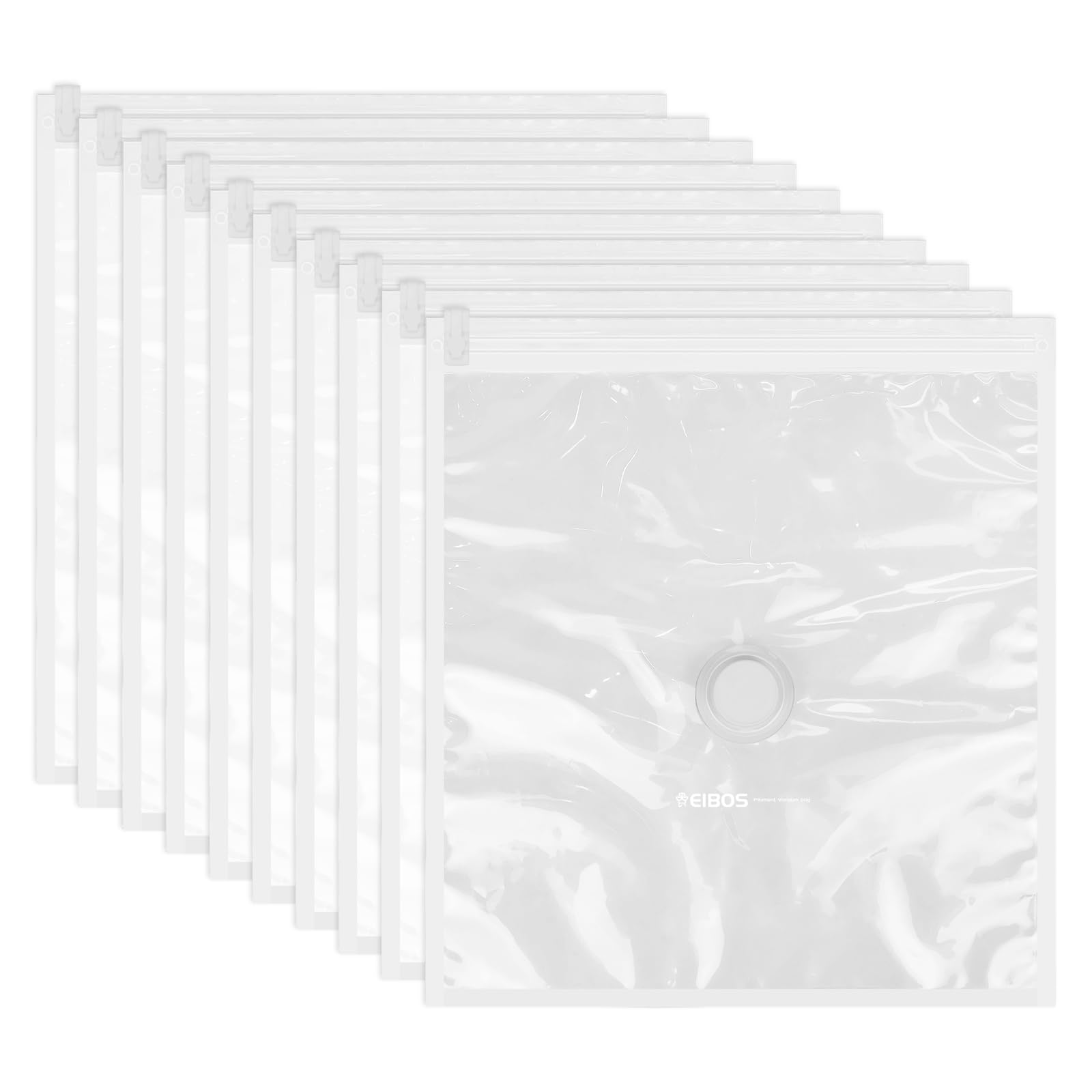 Photo 1 of ?EIBOS Official? 3D Printer Filament Vacuum Bags for Eurus, Storage Sealed Bags, Vacuum Bags for 3D Printer Filament, Keep Spools Drying and Cleaning (10 Bags ONLY)