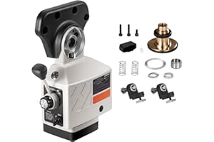Uargd X-Axis Power Feed for Milling Machine, 450 in-lb Torque, Adjustable Speed 0-200RPM, 120V Power Table Feed, Compatible w