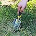 SONGMICS Garden Tool Set 3-Piece Garden Kit Includes Trowel Transplanter and Cultivator with Heavy Duty Cast-aluminum Heads Ergonomic Handles UGGT003