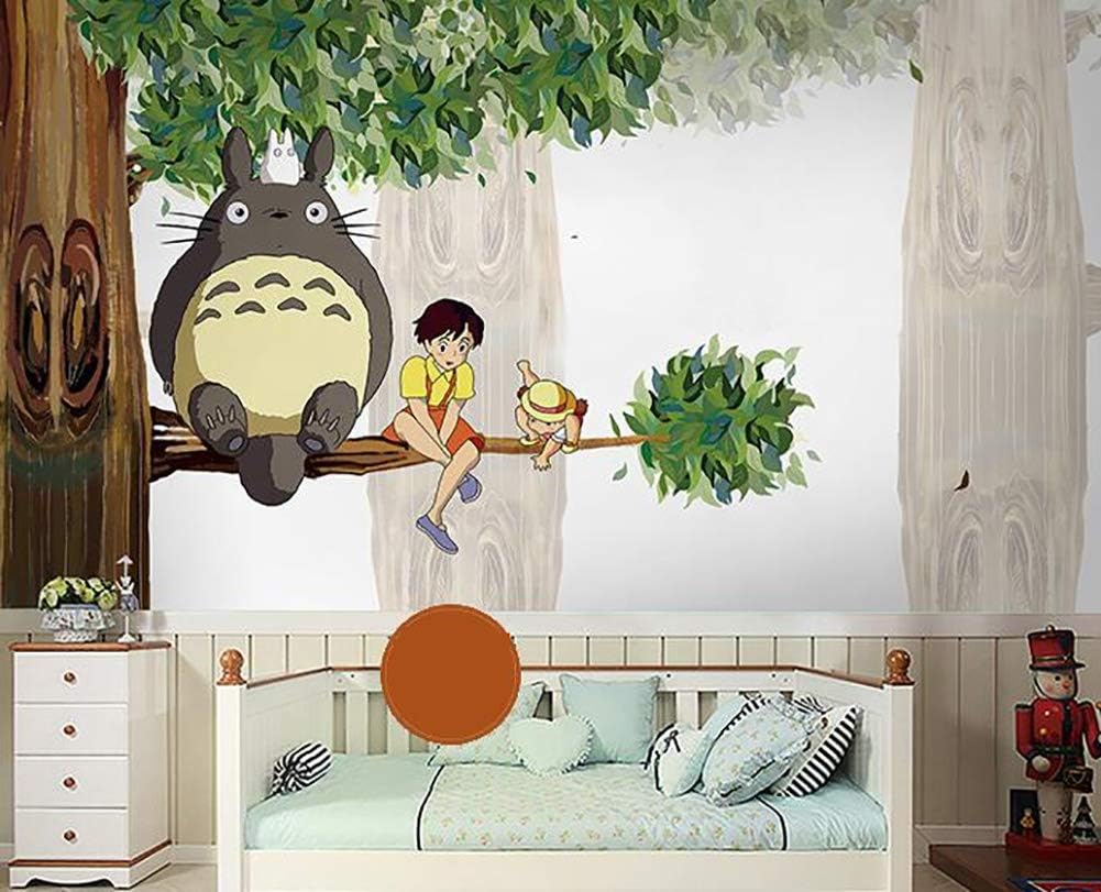 Avoir Images Alger Papier Peint Creatif Totoro Enfant Anime Fille Chambre le plus cool par
