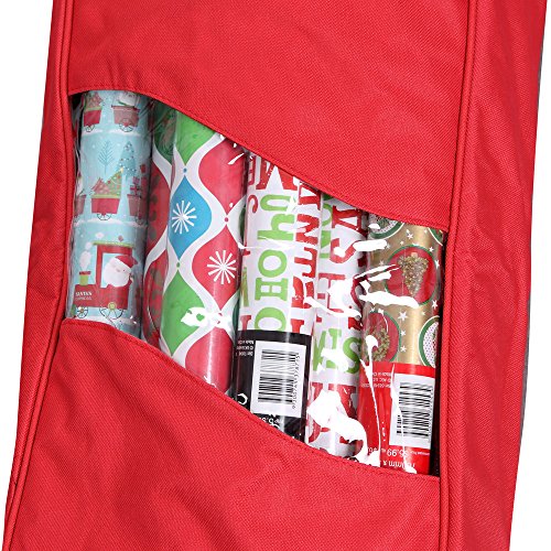 image for Primode Hanging Gift Wrap Storage Bag with Detachable Accessory Tote |