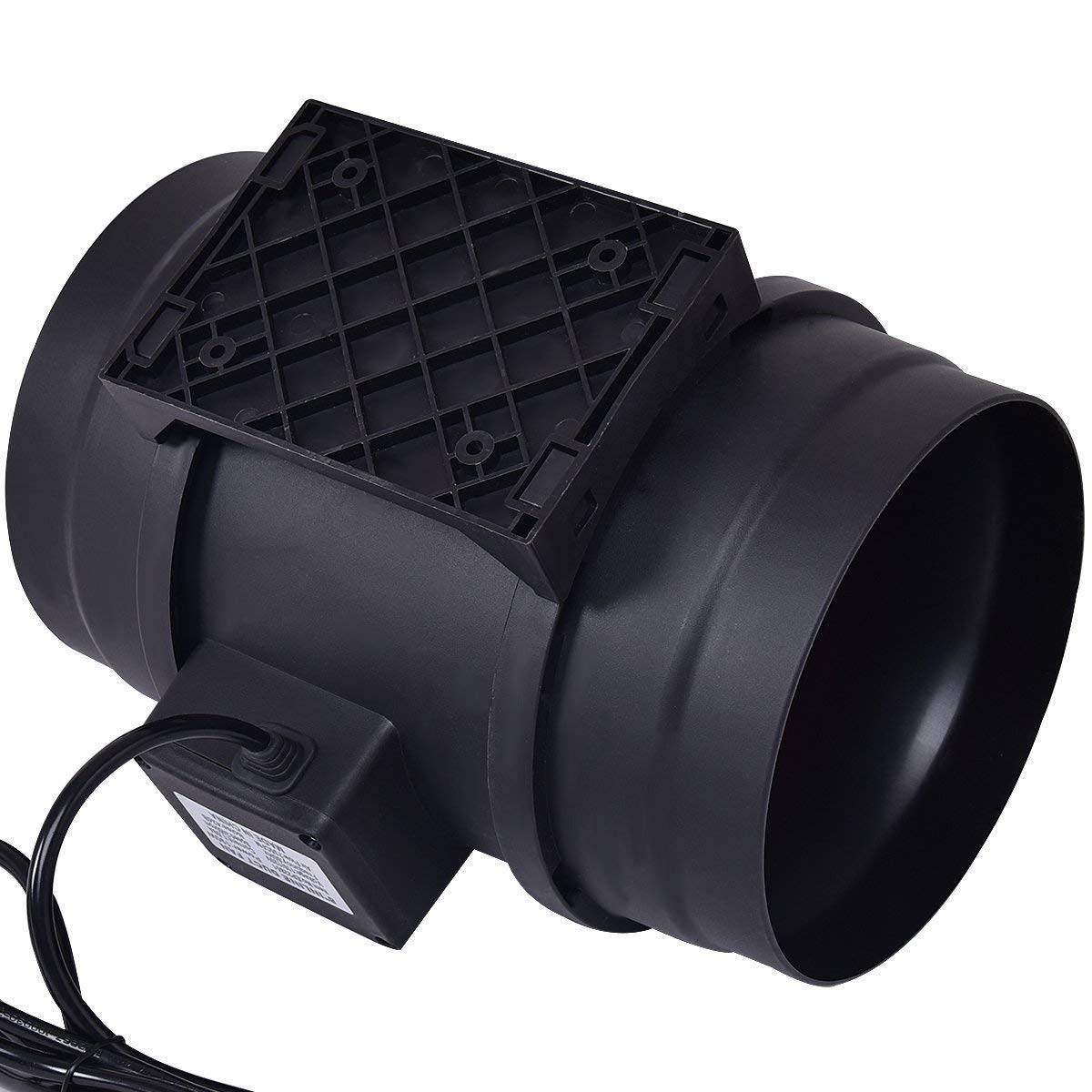 Goplus Inline Duct Fan Quite Inline Duct Booster Hydroponics Exhaust