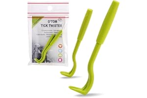 O'Tom Tick Twister Removal Tool Safe & Easy for Pets & Humans 2 per pack
