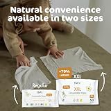 Naty Baby Wipes 98% Water Unscented Plant-Based 168 Count 3 Packs view 8