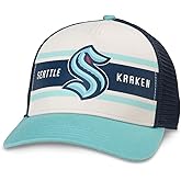 AMERICAN NEEDLE Unisex Officially Licensed NHL National Hockey League Sinclair Adjutable Snapback Baseball Hat