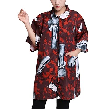 Amazon Com Hair Stylist Grooming Smocks Haircut Cape Barber