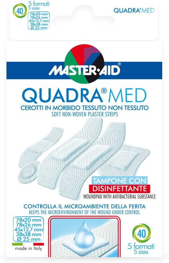 nastro di primo soccorso per pelli sensibili