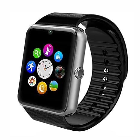 CXYP Bluetooth Smartwatch, Smart Uhren Telefon Unterstützung SIM TF Karte mit Kamera Kompatibel für Android iPhone Handy