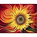 Full drill diamond embroidery sun flowers painting with diamonds mosaic rhinestone picture needlework