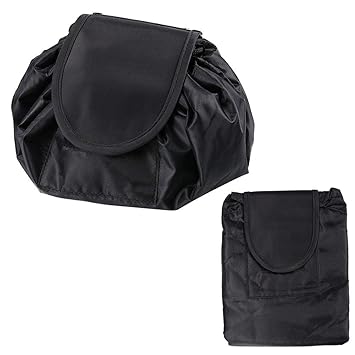 Amazon Com Portable Travel Magic Cosmetic Bag Casual Large