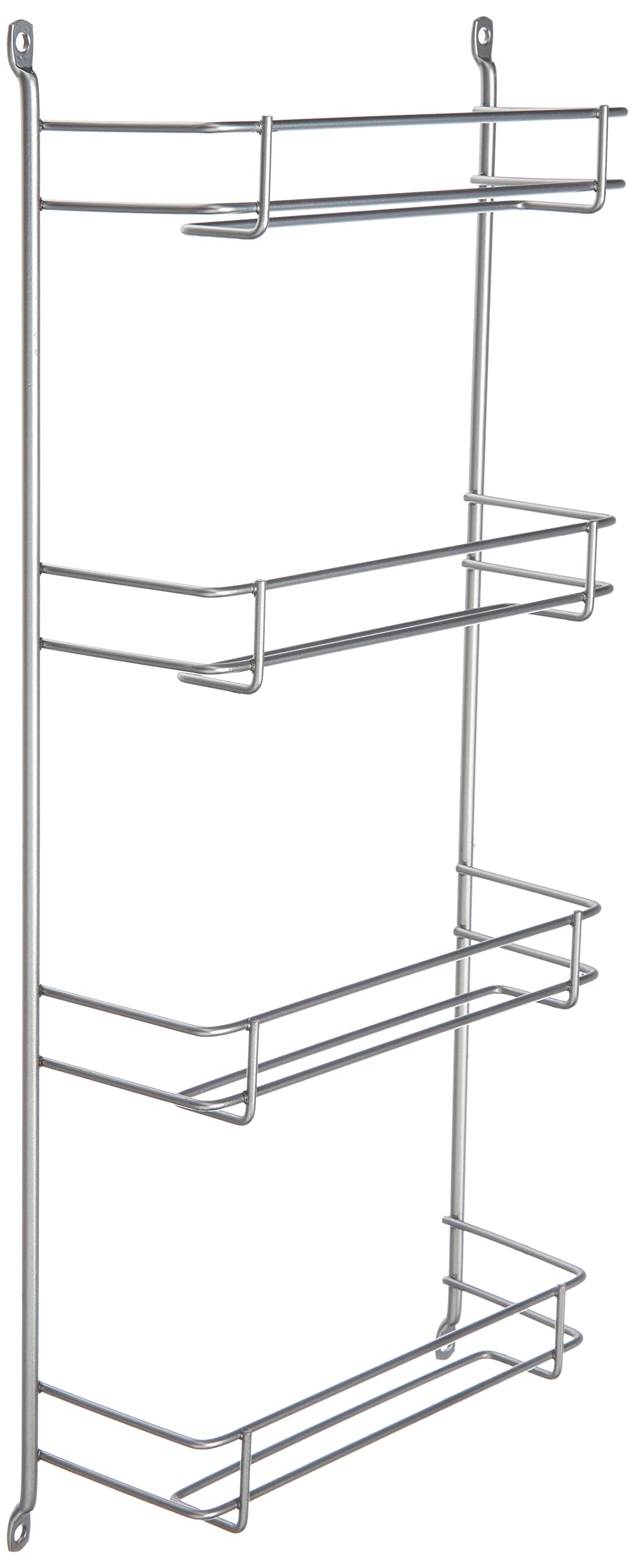 Fuchs 0108074 Spice Rack Empty, Aluminium, Silver