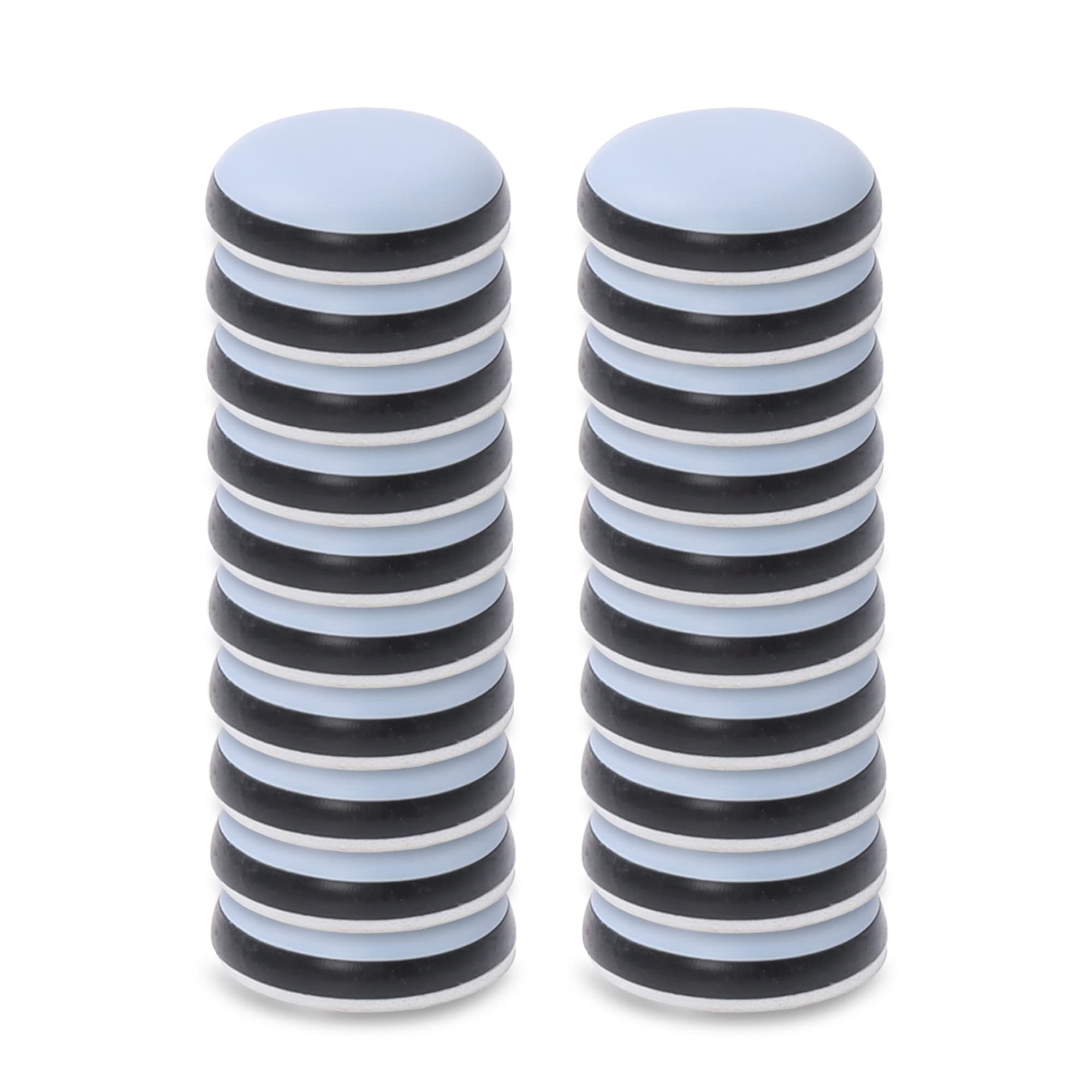 Hasware Furniture Sliders 20 Pcs,Heavy Movers,Furniture Moving Kit for Hard Floor Surfaces Felt Pads (20, Φ 25mm)