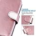 ULAK Galaxy S7 Case, Magnetic Premium PU Leather Flip Wallet Case Stand Folio Cover with Built-in 9 Slots and Wrist Strap for Samsung Galaxy S7 (5.1 inch) 2016 Release (Rose Gold) Will not Fit S7 Edge
