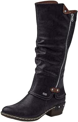 Amazon.com | Rieker Women's Bernadette 55 Knee-High Boot | Mid-Calf