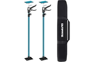 OUTIMATE Adjustable Support Pole, Cabinet Jacks for Installing Cabinets, Telescoping Support Poles Range from 116 to 290CM Th