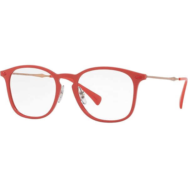 Amazon.com: Ray-Ban Eyeglasses Optical RX 8954 5758 Light Red