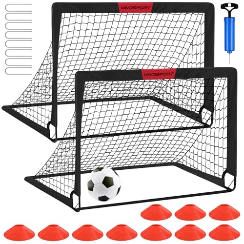 VAVOSPORT Kids Soccer Goals