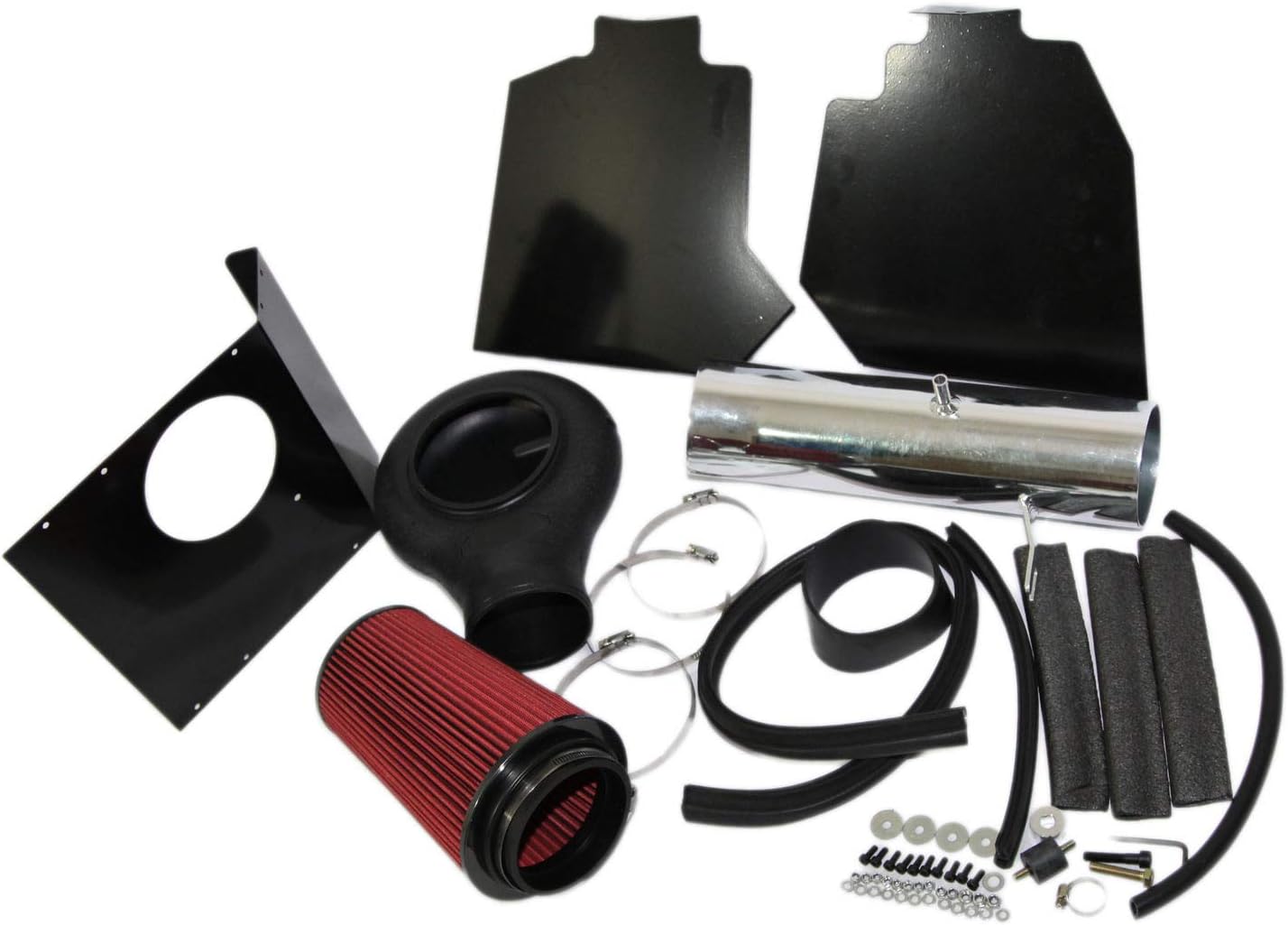 RED Cold Air Intake Kit+Heat Shield fit 9402 Dodge RAM 1500 PIckup 5