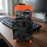Bitaxe Supra Hex 703 4.2 TH/s Bitcoin Miner &ndash; Compact Solo BTC Mining Rig, Energy-Efficient, Easy Setup Silent Low Power ASIC Home Miner