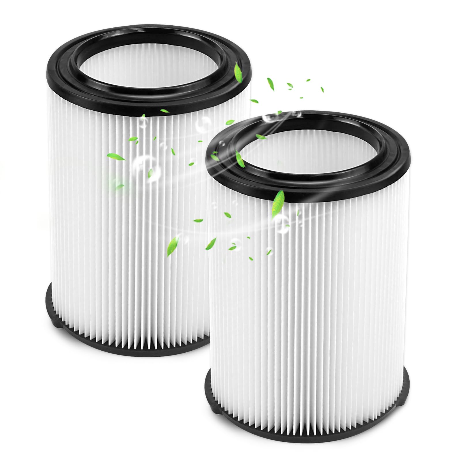 thumbnail image 2 of 2-Pack VF4000 Replacement Filters For RIDGID & Husky Wet/Dry Vacs - Washable Standard Shop Vac Filter 2 of 13