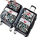 6 Set Packing Cubes，Compression Travel Luggage Organizers with Laundry Bag Shoes Bag for Carry-on Luggage, Suitcase and Backpacking Accessories