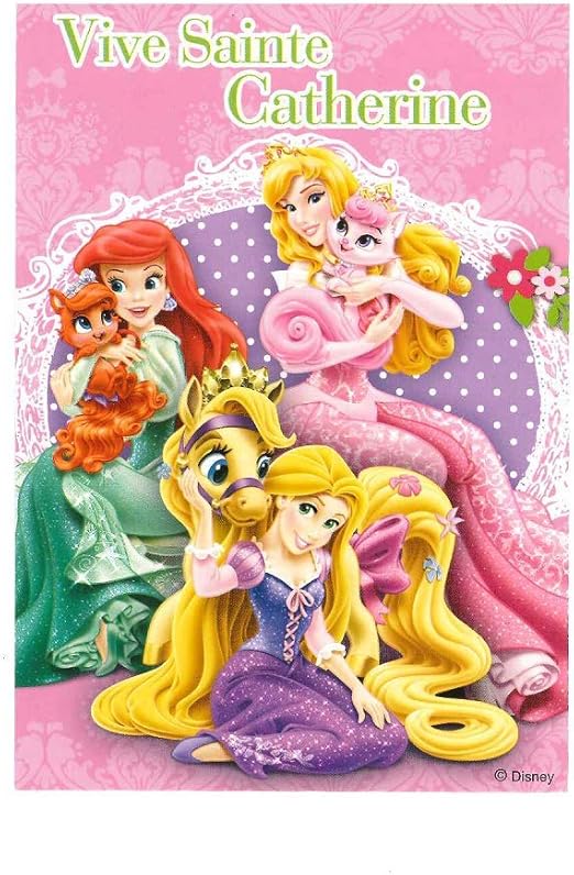 Les Colis Noirs Lcn Lot De 10 Carte Postale Sainte Catherine Disney Ariel Aurore Et Raiponce 157 Amazon Fr Cuisine Maison