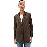 LE BOP Women's Blair Faux Suede Blazer