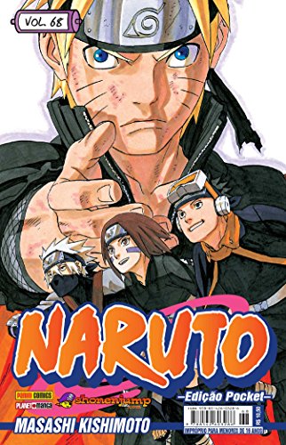 Livro Naruto Pocket Volume 68